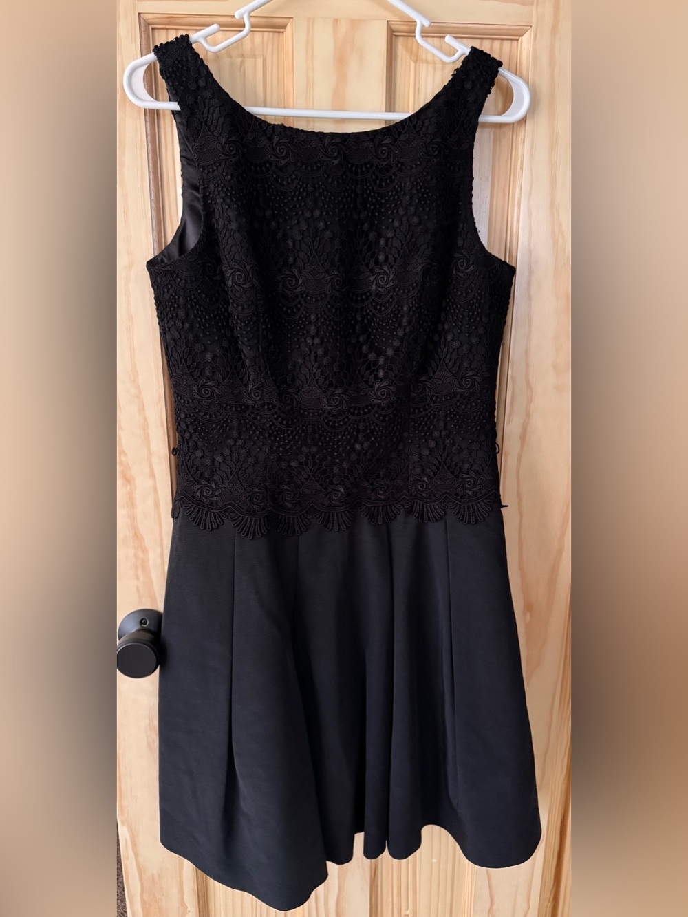 White House Black Market Black Lace Tank Dress